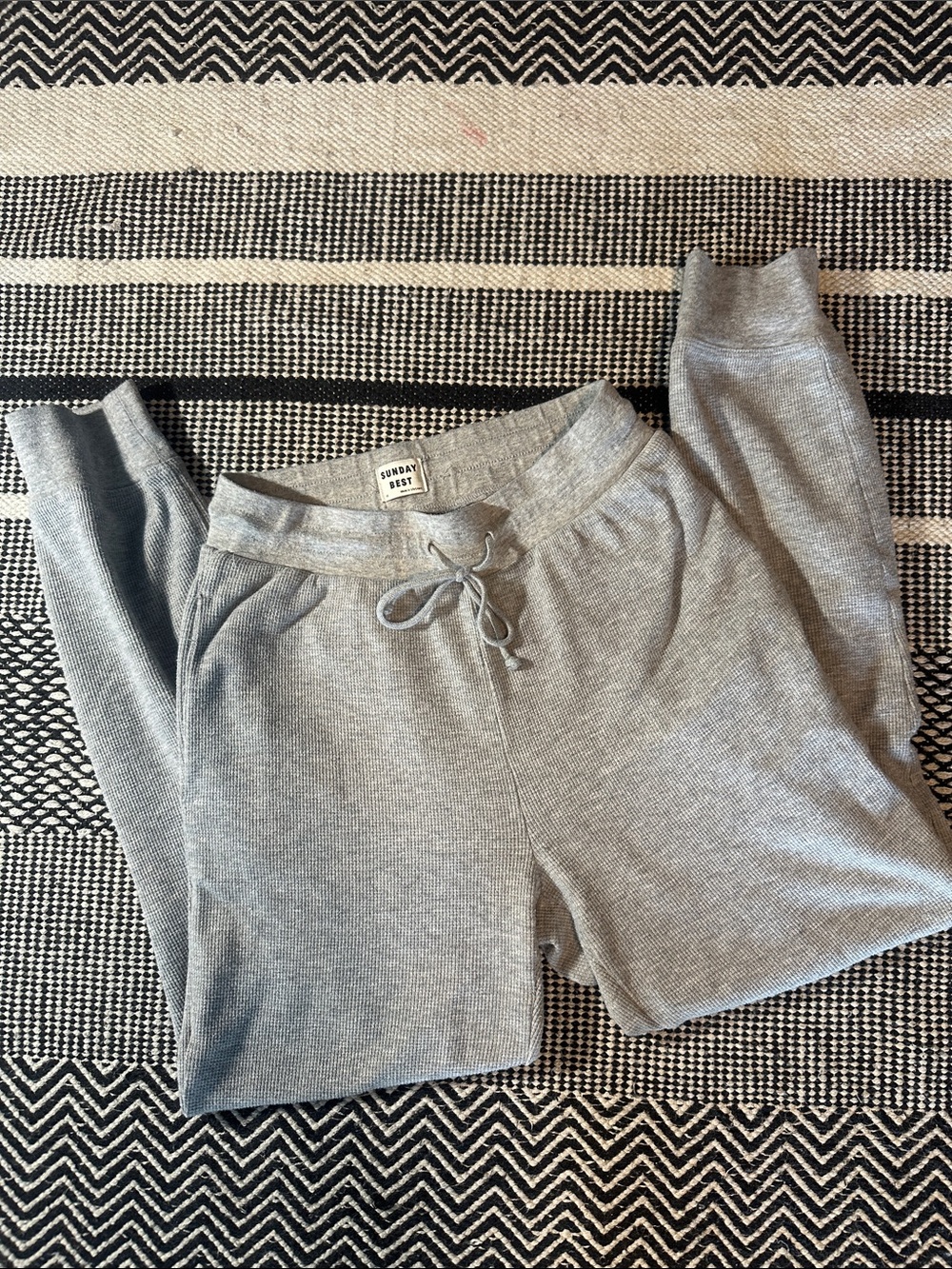 Sunday Best Waffle Knit Jogger XS